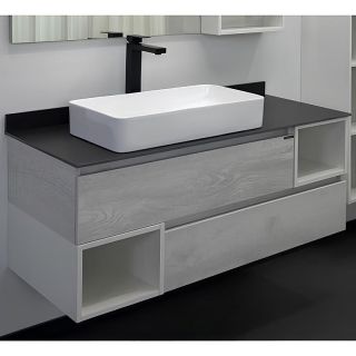 Тумба с раковиной Comforty Прага  00-00014833 120 см Дуб белый